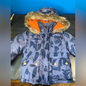 Good condition pre worn Carters winter coat size 18 months.